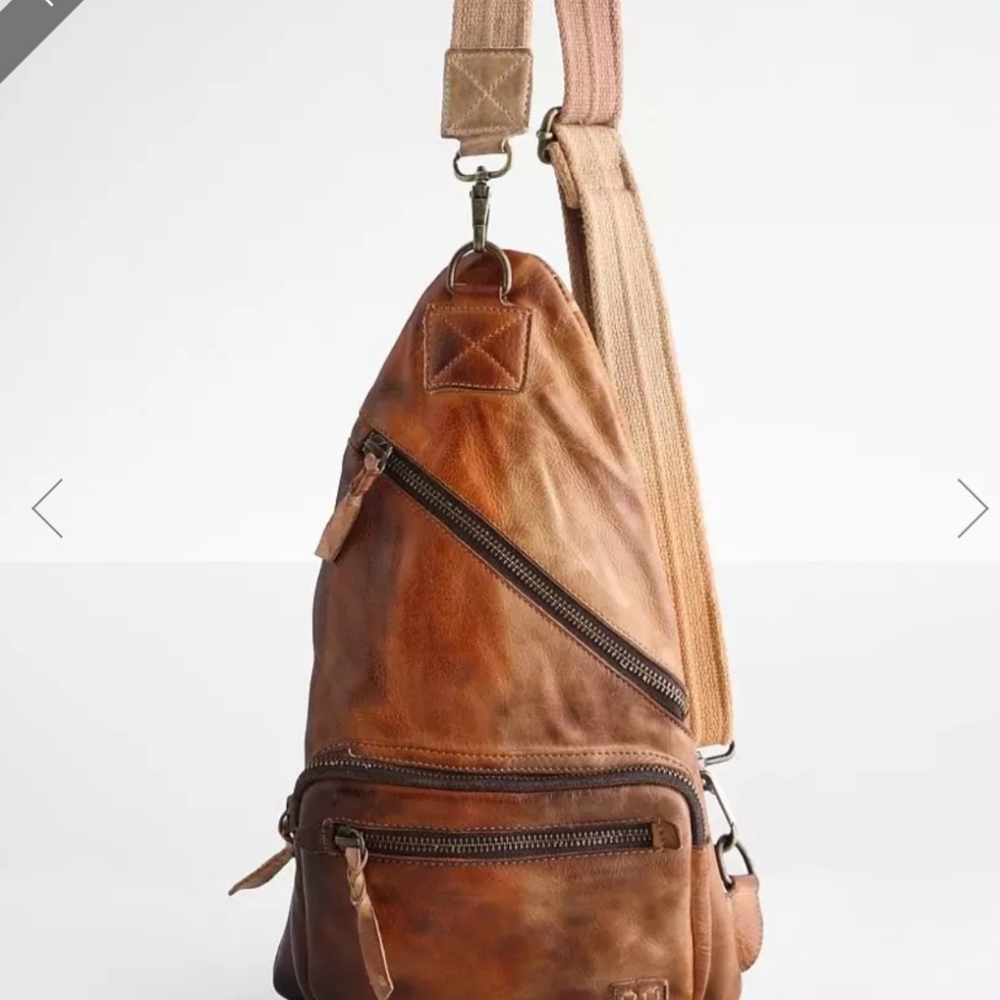 🌸SOLD🌸Bed Stu Andie One Shoulder Leather Backpack